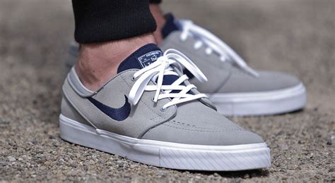 Nike SB Zoom Stefan Janoski Grey Suede - Sneaker Bar Detroit