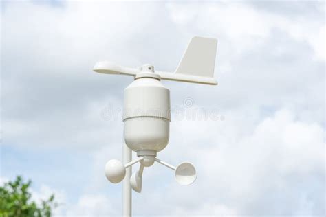 Anemometer ( Meteorology Equipment ) Stock Photo - Image of anemometer ...