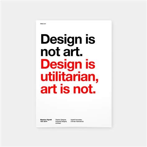 Massimo Vignelli Poster Series :: Behance