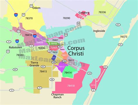 City Map Of Corpus Christi Texas - Printable Maps