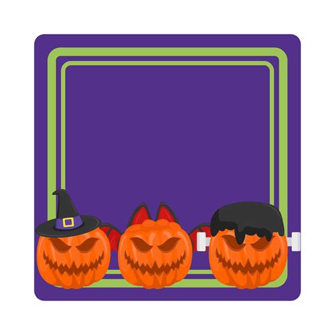 Illustration of Halloween frame 39598093 Vector Art at Vecteezy