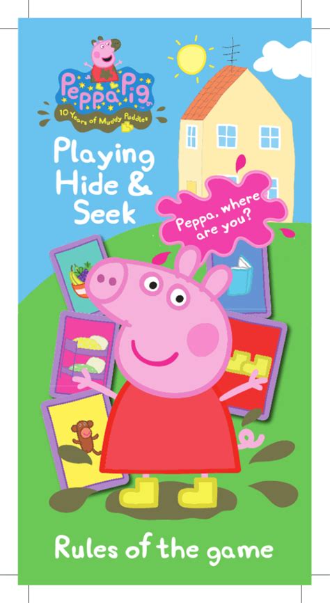 Peppa Pig Hide-and-seek with Peppa