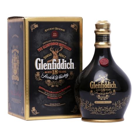 Glenfiddich 18 Year Old - Ancient Reserve Black - Damaged Box - Whisky ...