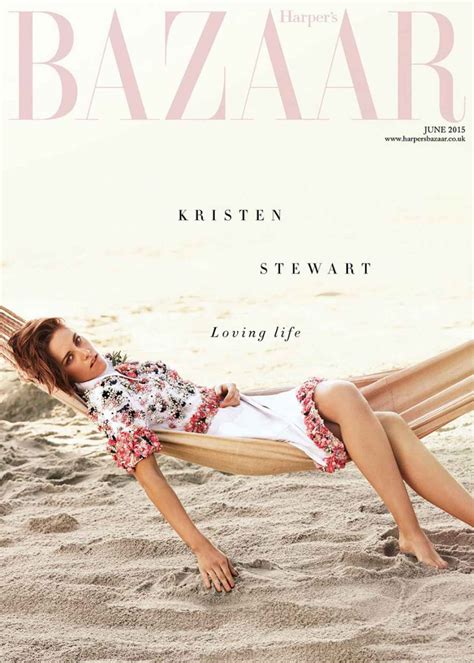 Kristen Stewart – UK Harpers Bazaar Magazine June 2015 Cover and Photos – celebsla.com