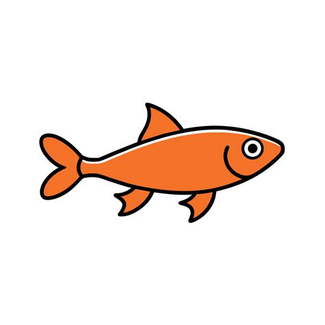 Bladefin Basslet fish walks icon illustration 47392525 Vector Art at Vecteezy