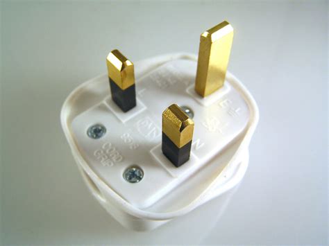 PMS UK White 3 Pin Plug 250V 13A Fuse Kite Mark/BS 1363/A OM1048 | Rich Electronics