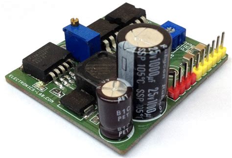 Multi-output Power Supply Based on LM2576HV-ADJ - Electronics-Lab.com