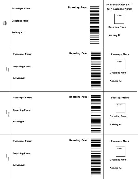 30 Editable Plane Ticket Templates (Word, PDF) - TemplateArchive