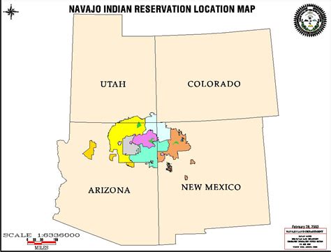 The Navajo Nation: A Map Of Resilience And Cultural Heritage - Saturn Maps - Detailed Views of ...