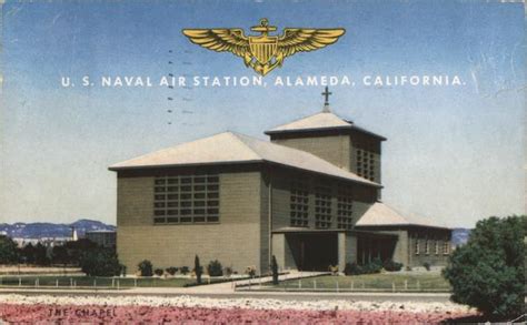 U.S. Naval Air Station Alameda, CA Postcard