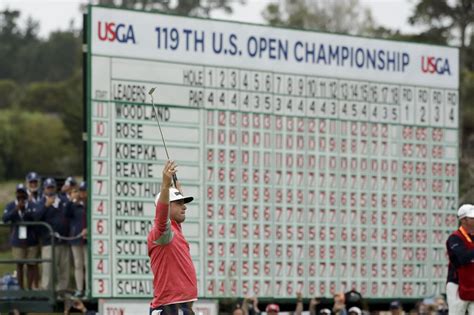 Gary Woodland Fends Off Brooks Koepka to Win US Open