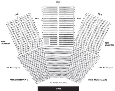 Filene Center At Wolf Trap Seating Chart - Center Seating Chart