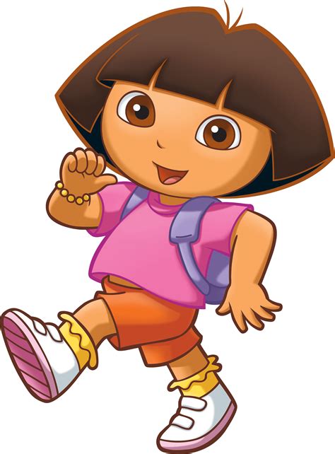 Dora The Explorer, walking Cartoon character free image download