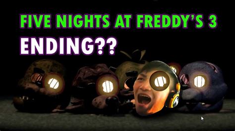 Five Nights at Freddy's 3 : ENDING??? - YouTube