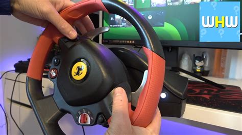 How To Setup Thrustmaster Ferrari 458 Spider Racing Wheel