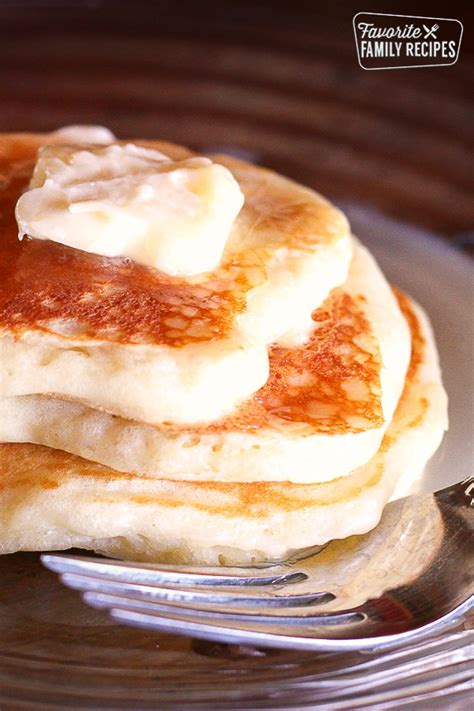 Yogurt Pancakes with Homemade Syrup (yogurt in the syrup!)