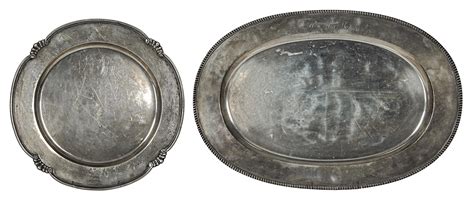 Lot 89: Two Sterling Silver Trays – Willis Henry Auctions, Inc.