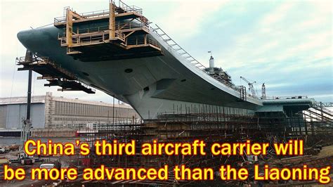 China’s Third Aircraft Carrier Is Under Construction - YouTube