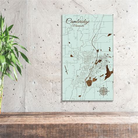 Cambridge, Minnesota Street Map – Fire & Pine