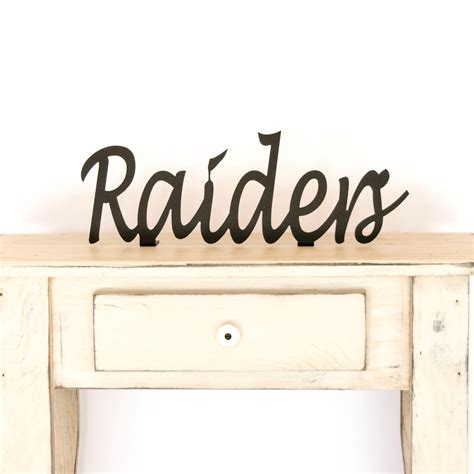 Raiders Sign Raiders Decor Raiders Gift | Etsy