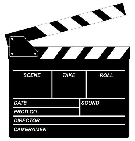 Film Clapper Board Template | edu.svet.gob.gt