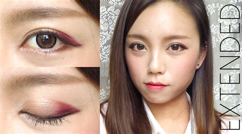 Korean Ulzzang Style Burgundy Makeup For Fall | MADOKEKI makeup reviews, tutorials, and beauty