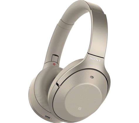 Buy SONY WH-1000XM2 Wireless Bluetooth Noise-Cancelling Headphones - Gold | Free Delivery | Currys