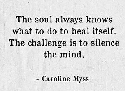 Caroline Myss | Caroline myss, Myss, Healing