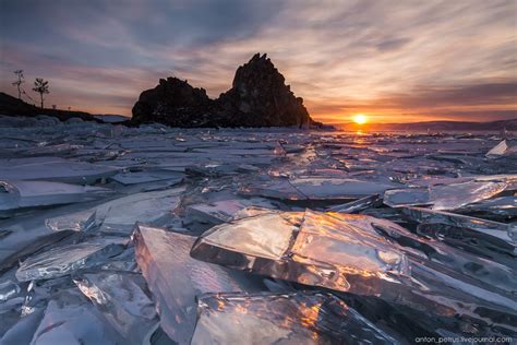 The beauty of the ice of Lake Baikal · Russia Travel Blog