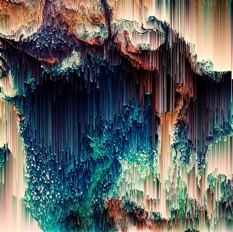 Cave of Wonders - Abstract Glitch Pixel Art Art Print by Jennifer Walsh ...