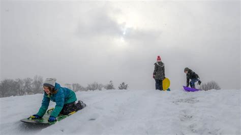 Photos: December snow storm hits Rhode Island