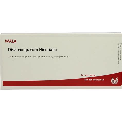 Disci Comp Cum Nicotiana 10 x 1ml Ampullen (Ampoules) - Worldwide Shipping PaulsMart Europe