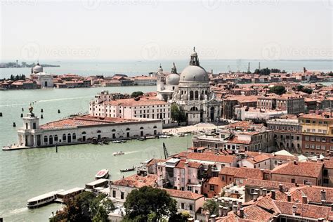 An aerial view of Venice in Italy 7972768 Stock Photo at Vecteezy