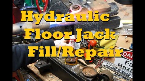 HOW TO: Completely Repair/Revive a Hydraulic Floor Jack - YouTube