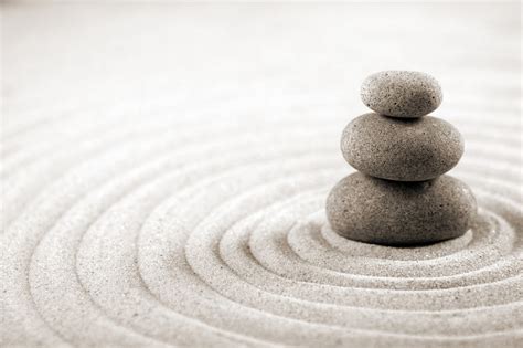 stones, Sand, Circle, Blurred, Depth Of Field, Photography, Macro, Zen ...