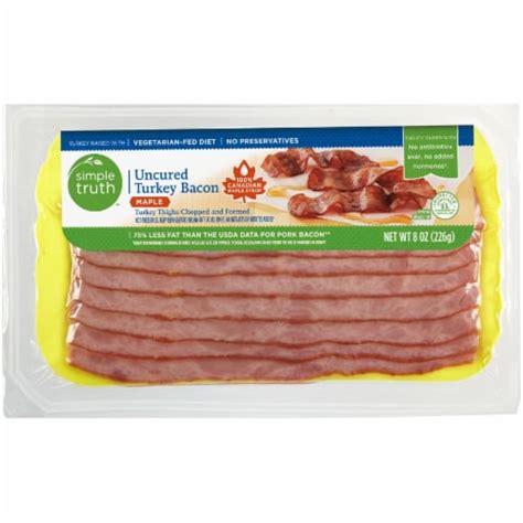 Simple Truth™ Uncured Maple Turkey Bacon, 8 oz - Kroger