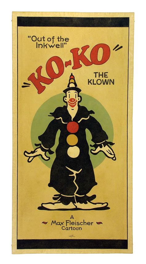 Koko the Clown Original Painting