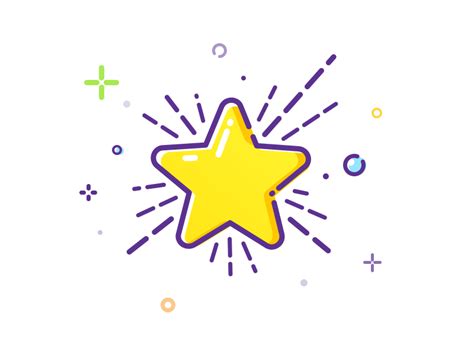 Shining star | Cute little drawings, Shining star, Icon design inspiration