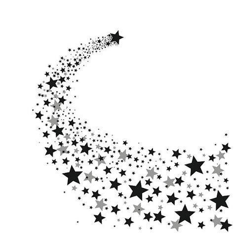 Shooting Star Silhouette Free Clip Art Printable And - vrogue.co