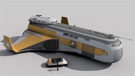 Traveller Illustrated » Starships – Type R 400ton Subsidiced Merchant