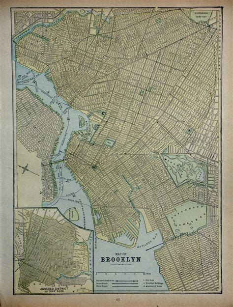 Map of Brooklyn – The Old Map Gallery