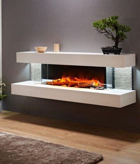 45 Floating Fireplaces ideas in 2021 | floating fireplace, wall mount ...