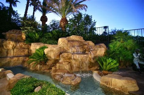 37 Swimming Pool Water Features (Waterfall Design Ideas) - Designing Idea