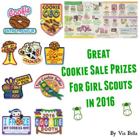 Via Bella: Great Cookie Sale Prizes For Girl Scouts in 2016