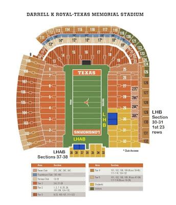 Seating changes for 2018 Texas Football season – The University of Texas Longhorn Alumni Band