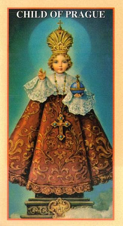 Prayer Card: Child of Prague x 10