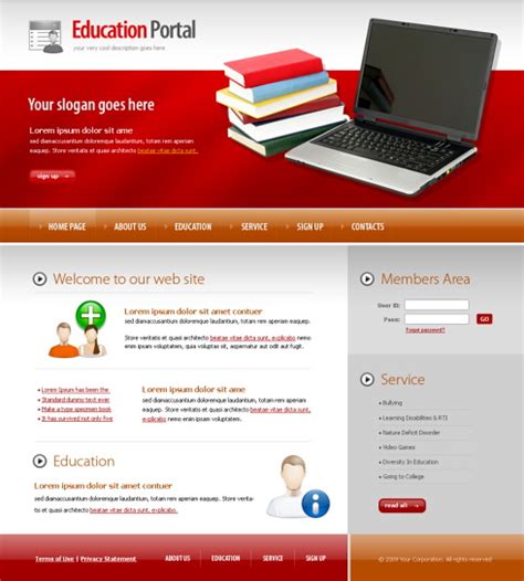 Computers HTML Template - 6052 - Education & Kids - Website Templates ...