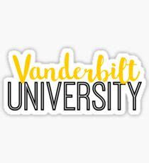 Vanderbilt: Stickers | Redbubble