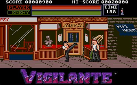 Vigilante (1989) by Emerald Software Atari ST game