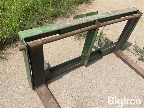 John Deere 3-Pt Pallet Fork Attachment BigIron Auctions